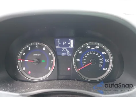 2017 Hyundai Accent Se z USA, uszkodzony, nr VIN KMHCT5AEXHU357715